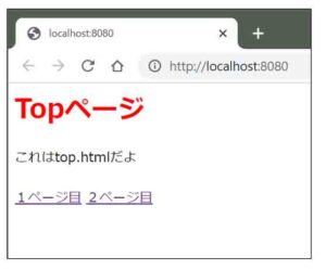 Python Bottleで２つの外部HTMLファイルを使ったコードのTopページ