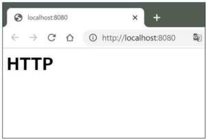 HTTPレスポンスヘッダのContent-Length:8 が反映された画面