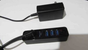 外部電源供給できるUSB3.0ハブ